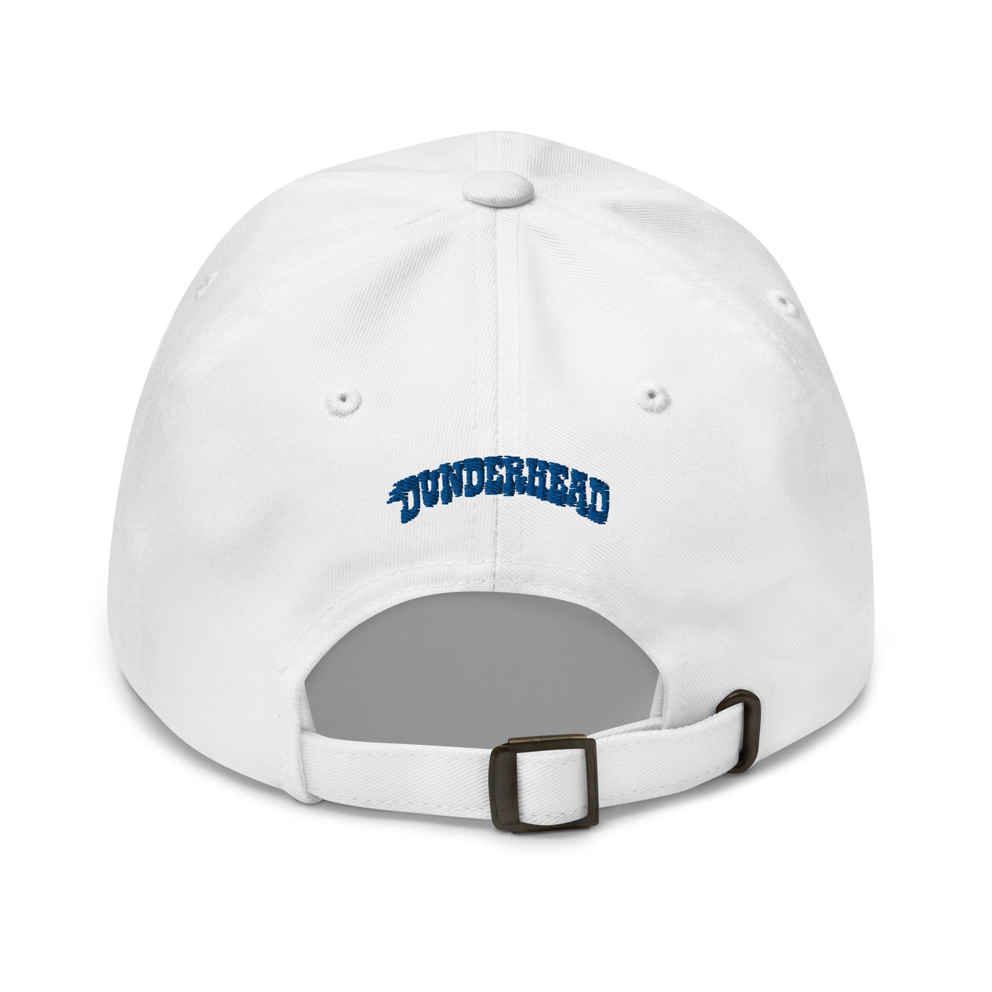 Solid D Wing Cap white - cotton