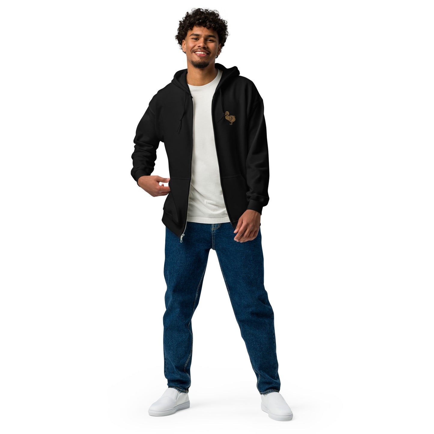 Solid Motor Dodo - zip hoodie cotton/polyester