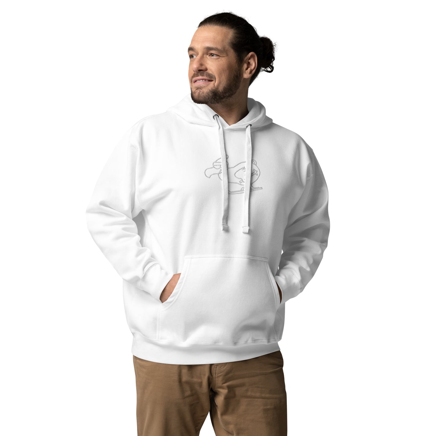 Downhill Ski Dodo hoodie - polyester/cotton