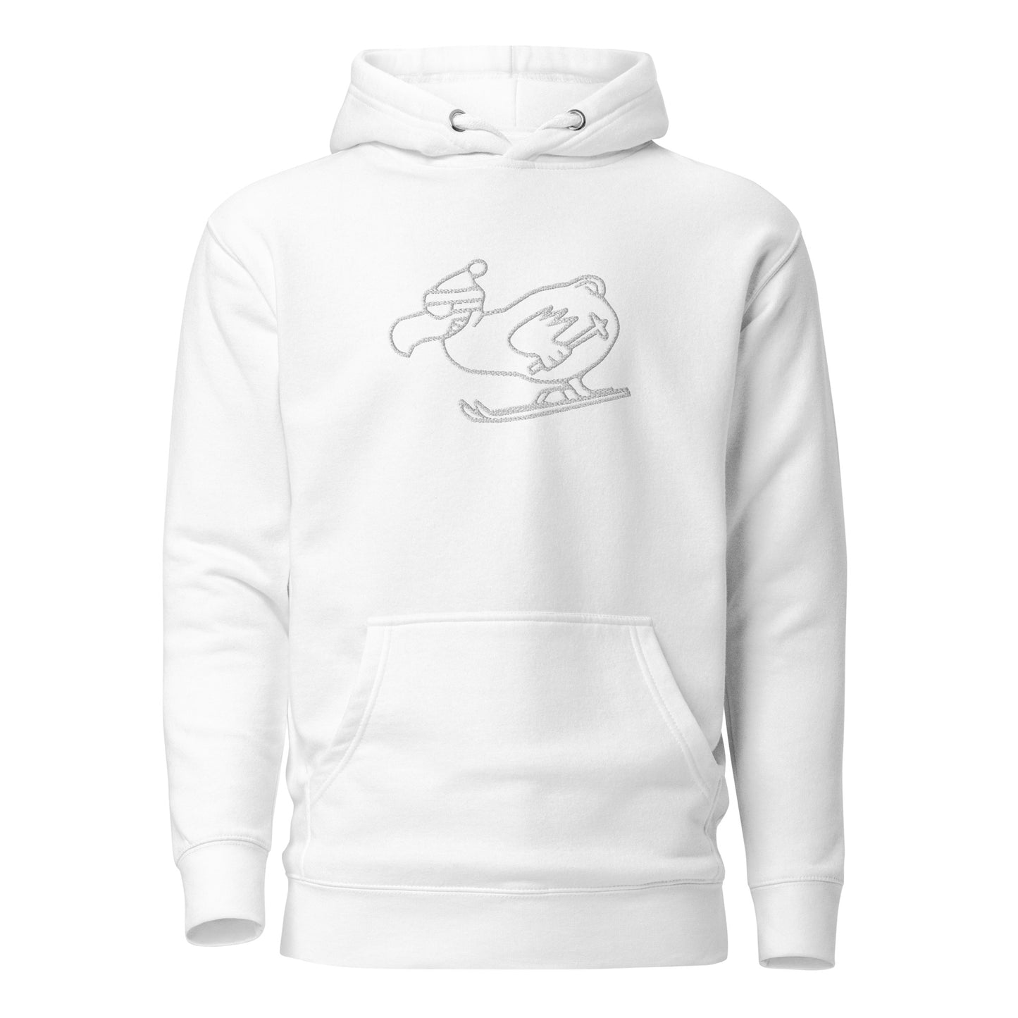 Downhill Ski Dodo hoodie - polyester/cotton