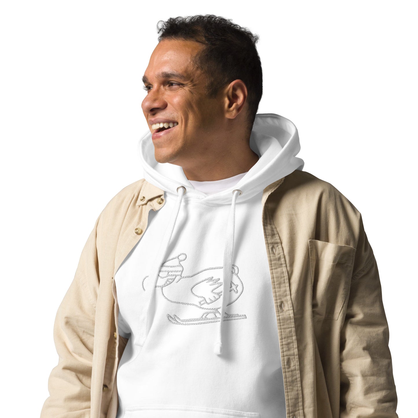Downhill Ski Dodo hoodie - polyester/cotton