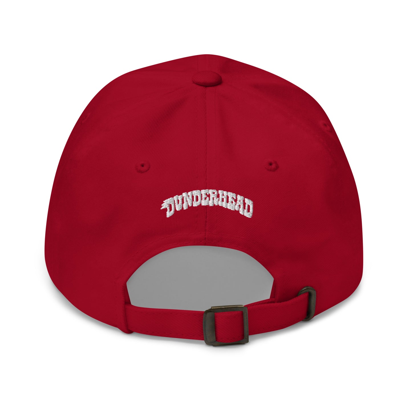 Solid D Wing Cap red - cotton