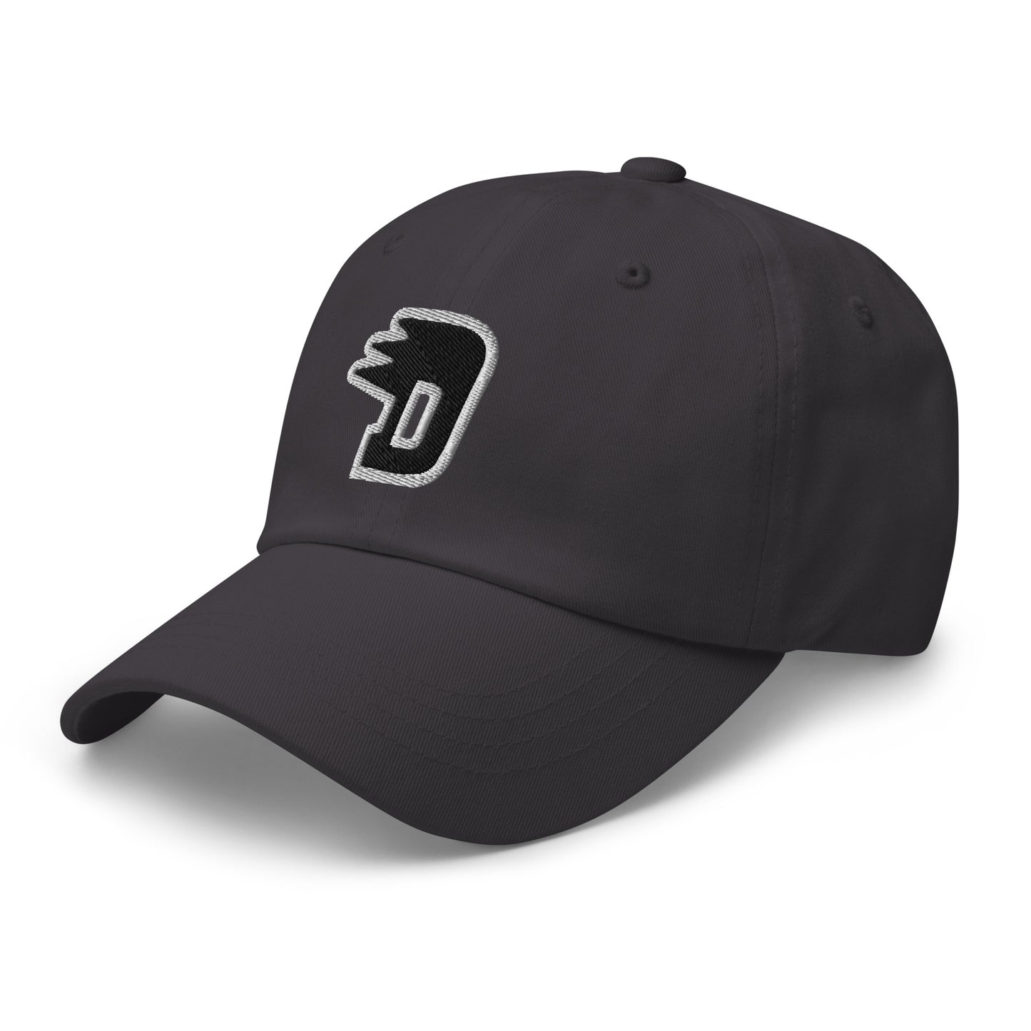 Solid D Wing Cap grey - cotton