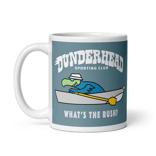 Rowboat Dodo 11oz mug - [‘What’s The Rush?’ & D Wing] - ceramic